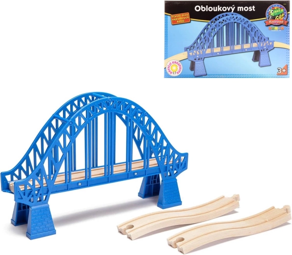Wooden Arched Bridge for Trains - Maxim