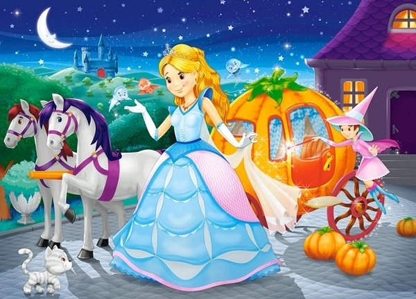 Puzzle 60 tükki – PRINTSESS TUHKATRIINU