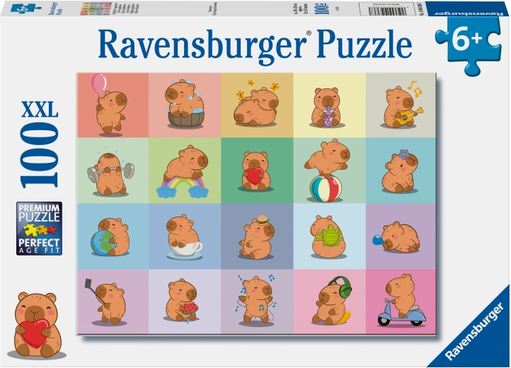 Ravensburgeri kapübara pusle, 100 tükki