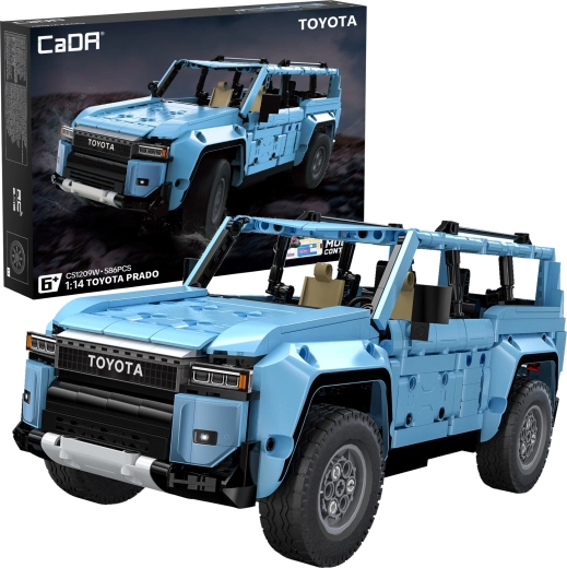 CaDA RC ehituskomplekt Toyota Land Cruiser Prado 2024 (J250) 586 detaili