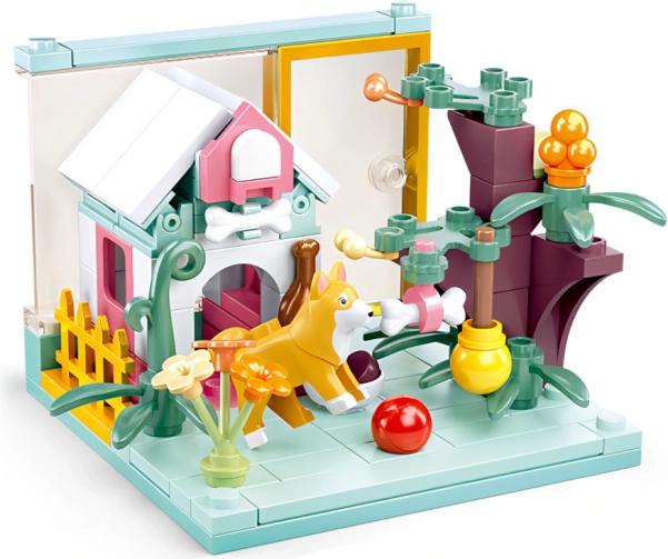 Mini Handcraft Dog House by Sluban