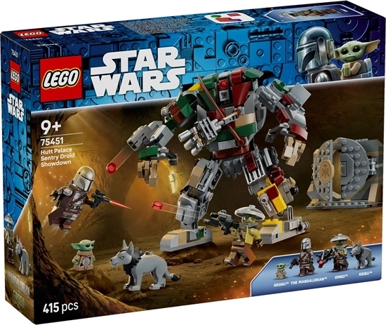 LEGO Star Wars showdown with a guard droid