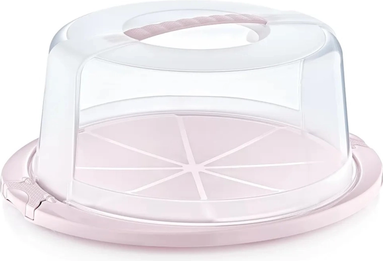 Ümmargune tordikarp Nordic Pink 33,5 × 38 × 17 cm