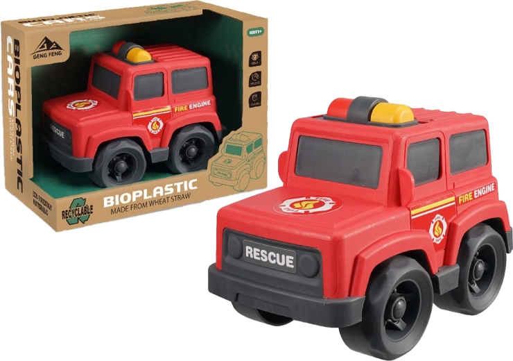 Bioplastist tuletõrjeauto 17 cm