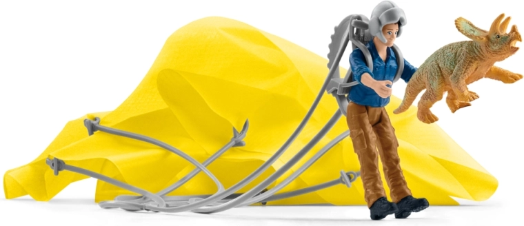 Schleich Dinosaurs Parachute Rescue Unit
