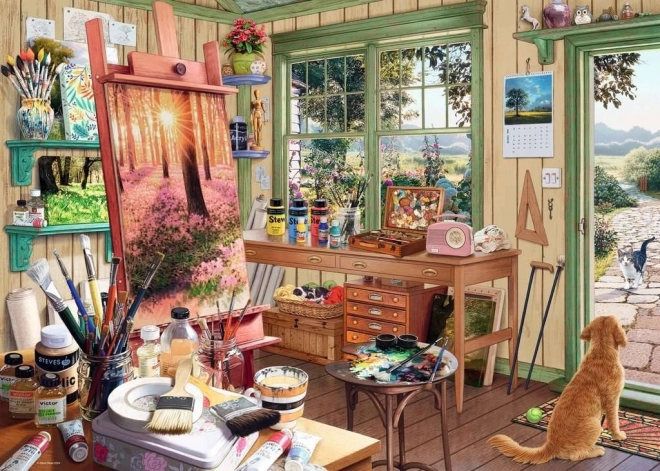 RAVENSBURGER Puzzle My Haven No. 11: Garden Studio 1000 pieces