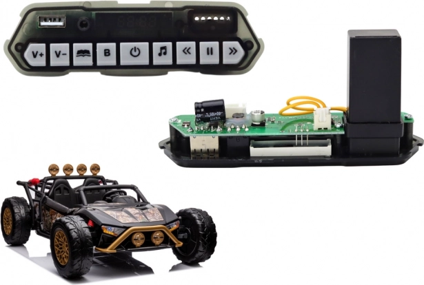 24 V muusikapaneel LEAN CARS elektrilistele lasteautodele