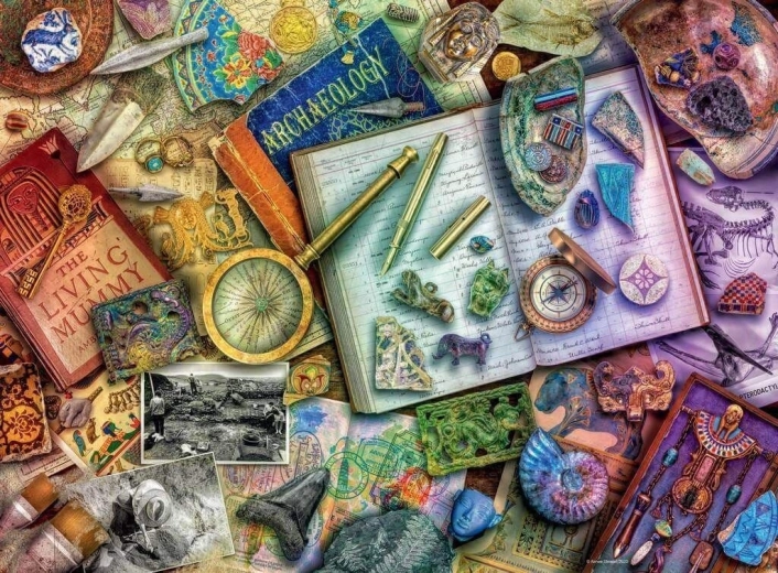 Ravensburger Puzzle Archaeologist’s Table 500 Pieces