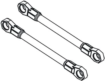 Tagumine ülemine õõtshoob Tigerile - 1 tk