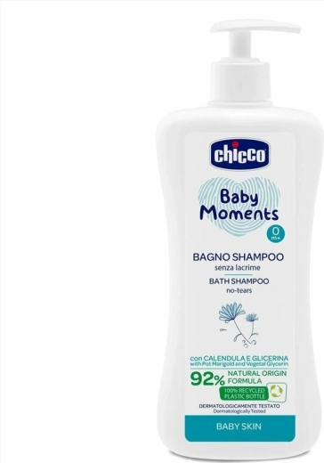 Chicco Baby Moments 2-in-1 dušigeel juustele ja kehale 500 ml