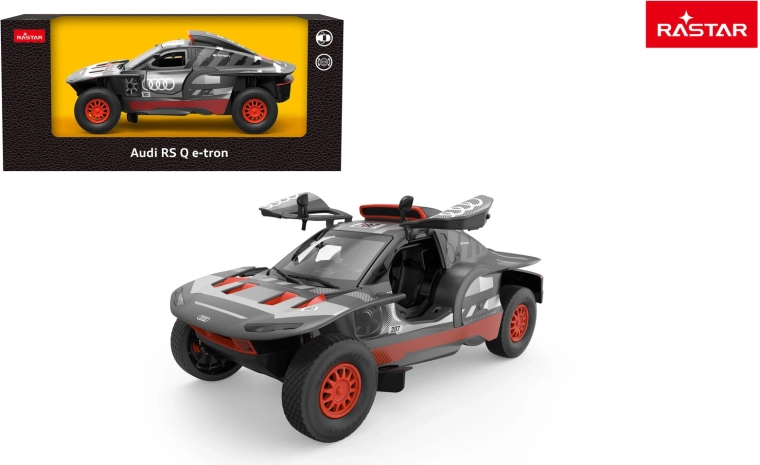 Metallist mudelauto Rastar Audi RS Q e-tron 1:24 hall