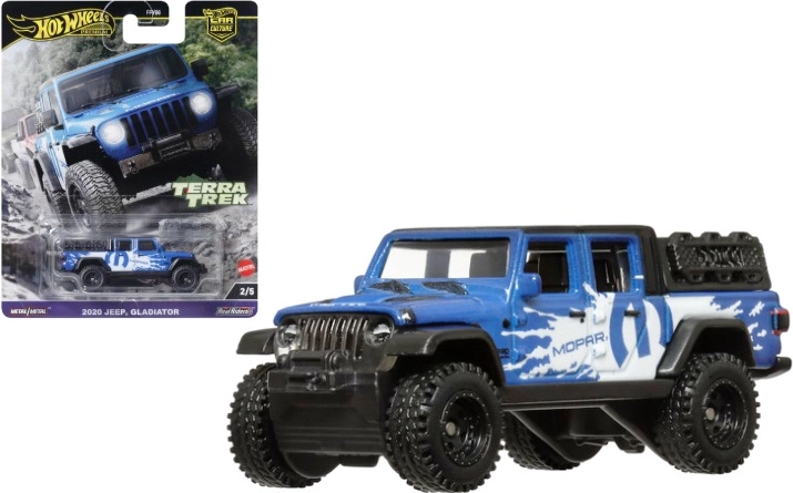Hot Wheels Premium Jeep Gladiator – metallist kollektsioonimudel
