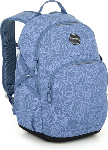 Blue-gray student backpack Topgal Yoko