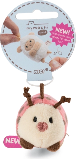 Pehme mänguasjast riputatav lepatriinu Dozz MyMochi Minis elastse aasaga 5 cm