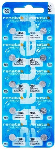 Renata 364 nööppatarei 1,55 V (10 tk)
