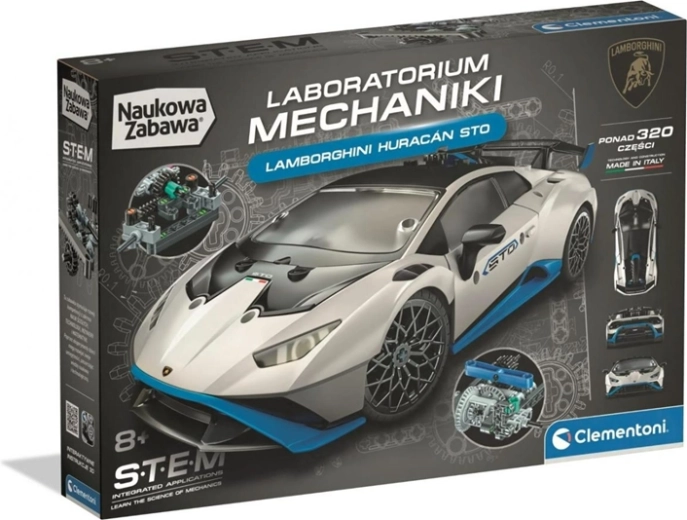 Clementoni Science & Play Labo Mech Lamborghini Huracán mehaaniline konstruktor