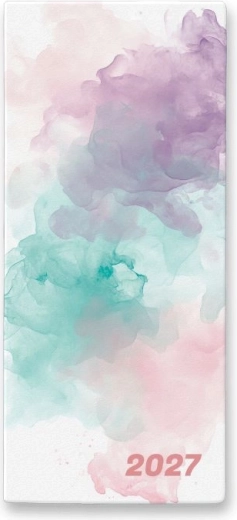 Kuuplaan 2027 Watercolour PVC-ümbrises