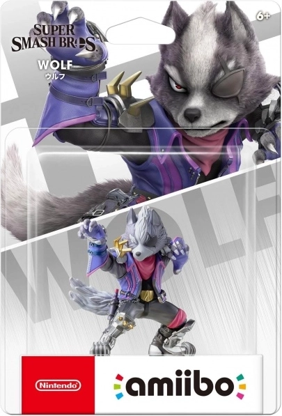 Amiibo figure WOLF – Super Smash Bros.
