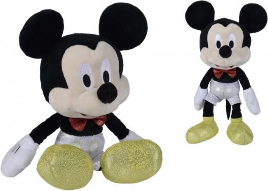 Pehme mänguasi MICKEY MOUSE Disney 100, plaatina eriväljaanne, 25 cm