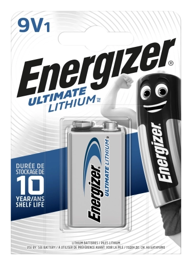 Energizer Ultimate Lithium 9V liitiumaku