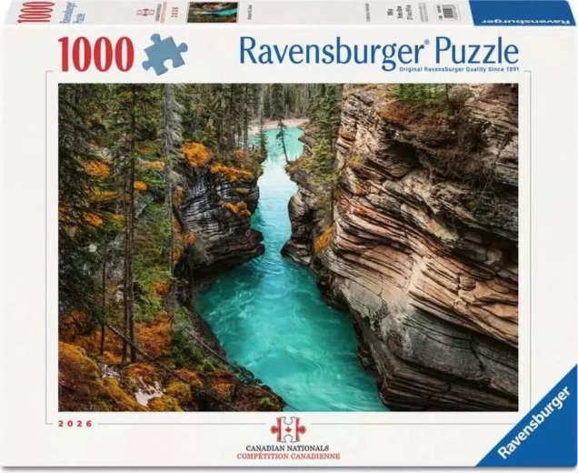 Ravensburger pusle Canadian Nationals: Athabasca juga 1000 tükki