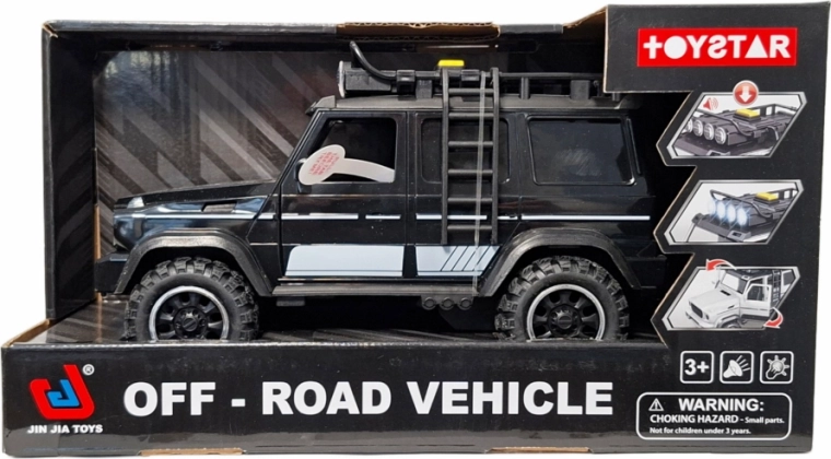 Off-road SUV toy with light and sound