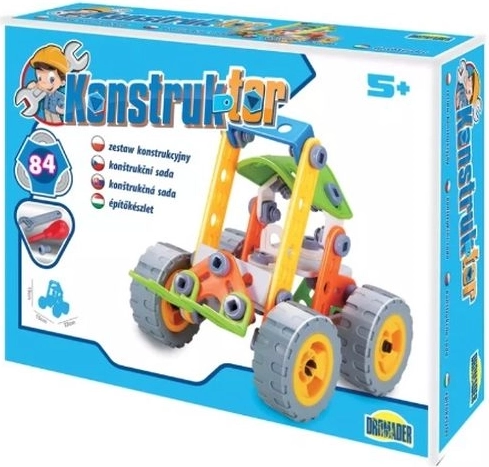 Konstruktorikomplekt sõiduk (84 osa)