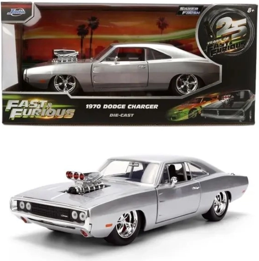 Jada Dodge Charger 1970 filmist „Kiired ja vihased”, aastapäeva väljaanne 1:24