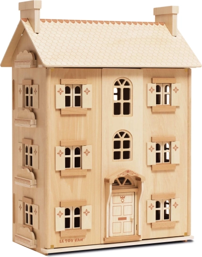 Le Toy Van natural wooden dollhouse