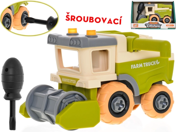 Kruvitav kombain 15 cm vabakäiguga