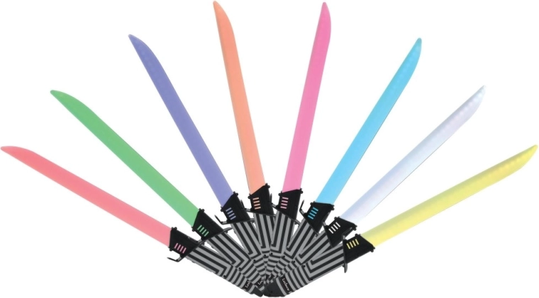 Lexibook light-up laser sword with sound effects, 68 cm, RGB