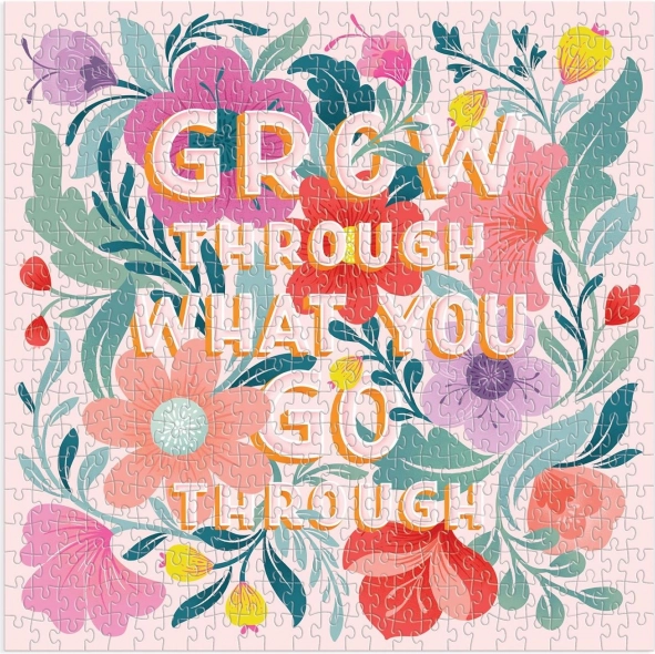 Ruutpusle Galison Grow Through What You Go Through – 500 tükki