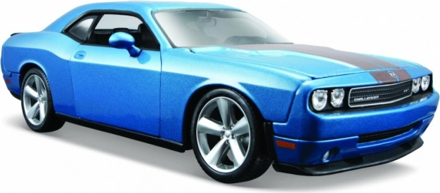 Maisto Dodge Challenger SRT8 2008 die-cast model 1:24 metallic blue