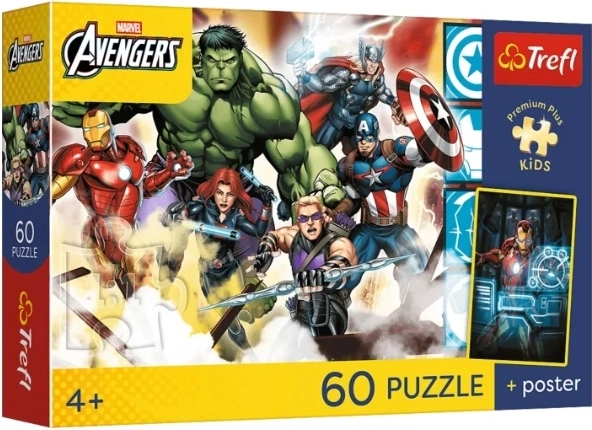 Puzzle PremPlus Kids „Razem silniejsi“ 60 tükki