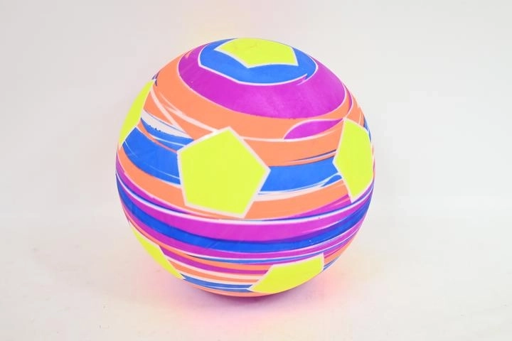 Värviline laste pall kuubikute motiiviga 9"