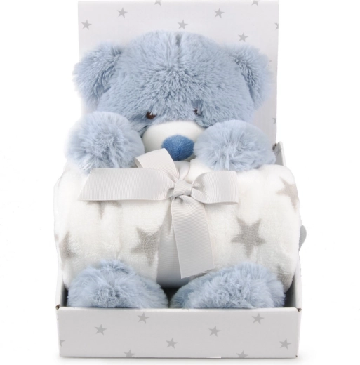 Carlo Baby fliistekk karukese Teddy blue'ga - 1 tk