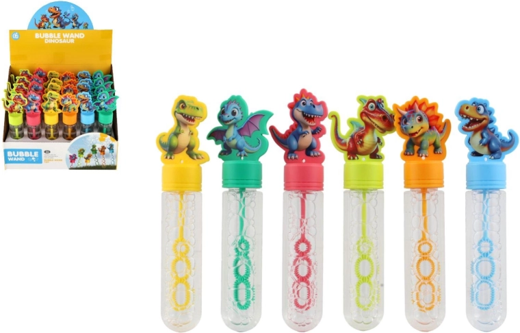 Dinosauruse seebimullitajad 15 cm (6 sorti) – karbis 24 tk