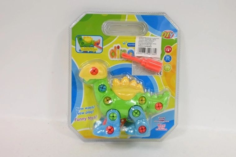 Kruvitav ehituskomplekt Dino 3D