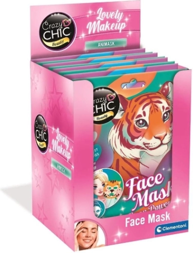 Crazy Chic animal-shaped face mask
