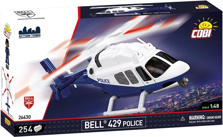 Cobi Bell 429 politsei helikopter 1:48 (254 osa)