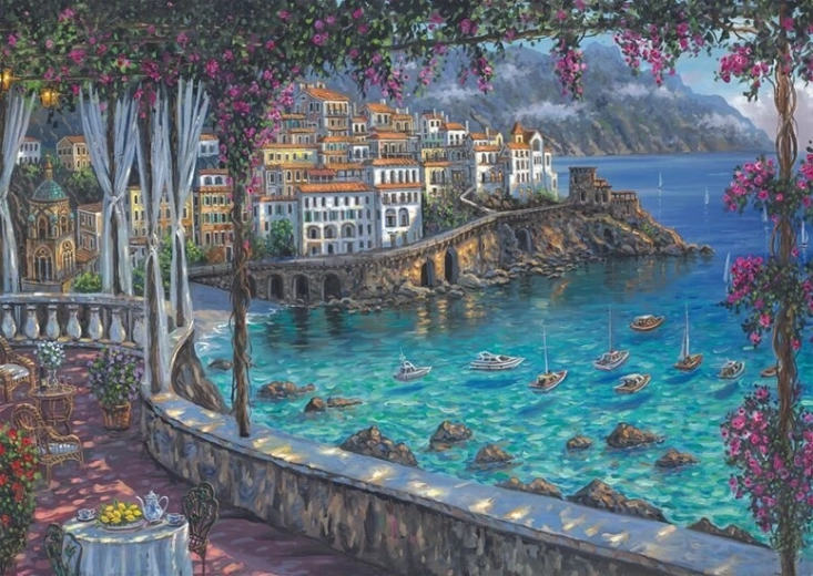 Pusle Amalfi rannik 1000 tükki