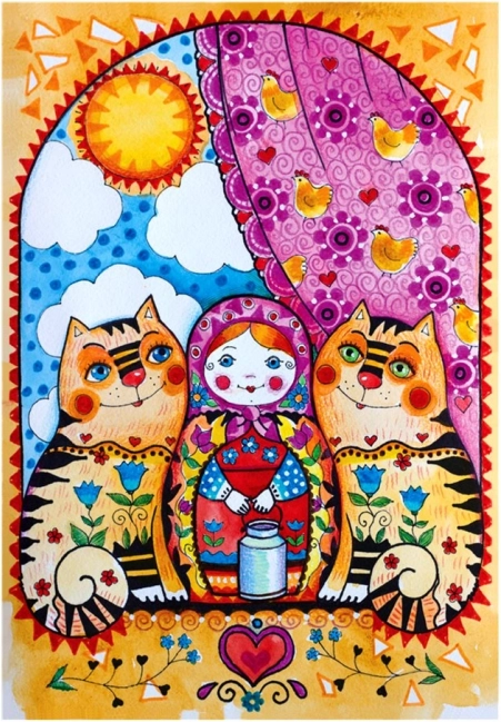 Matryoshka pusle 500 tükki ANATOLIAN