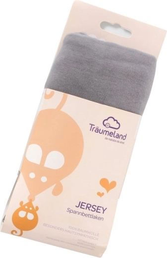 Träumelandi jersey-lina ühtlane tumehall
