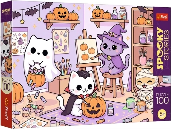 Puzzle 100 tükki SpookyStories – Mała pracownia magii - 1 tk