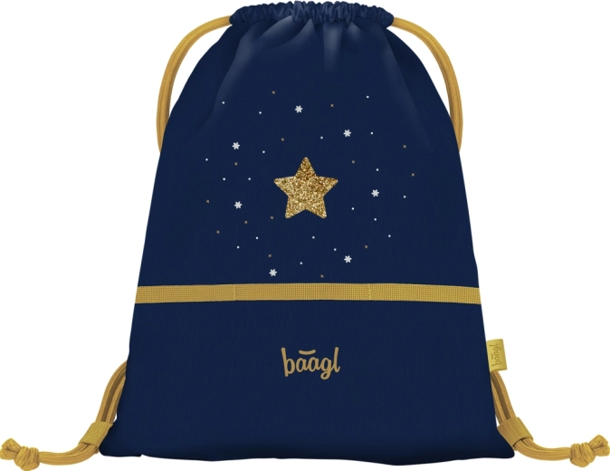 BAAGL jalanõukott Unicorn Gold