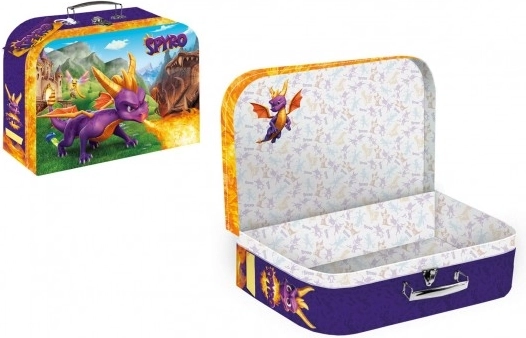 Spyro draakonimotiiviga koolikohver