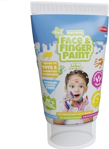 Boti Natural valge looduslik sõrme- ja näovärv 65 ml