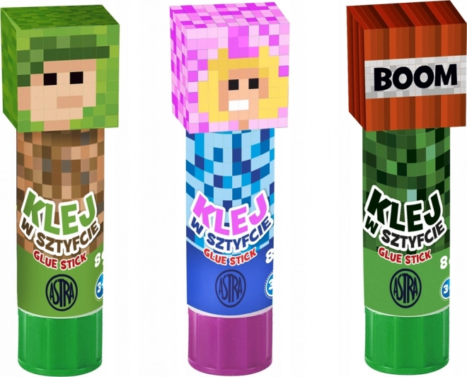 Astra liimipulk 8 g – Pixel One (värvide segu)