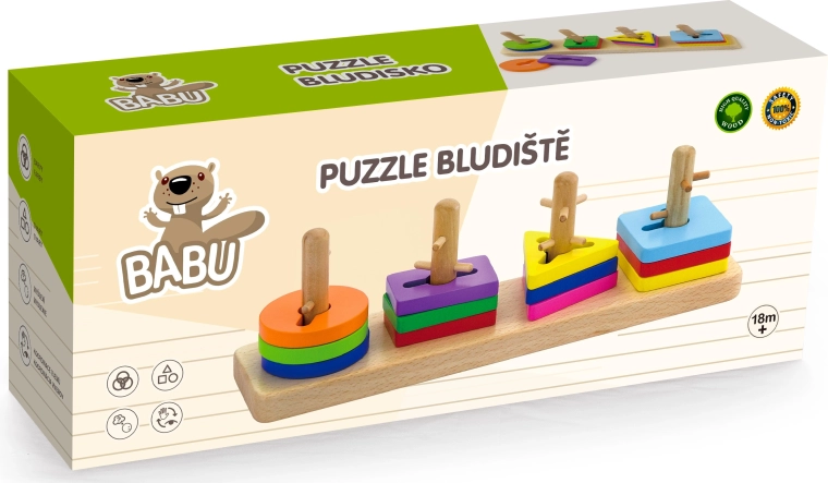 BABU puidust labürindipusle