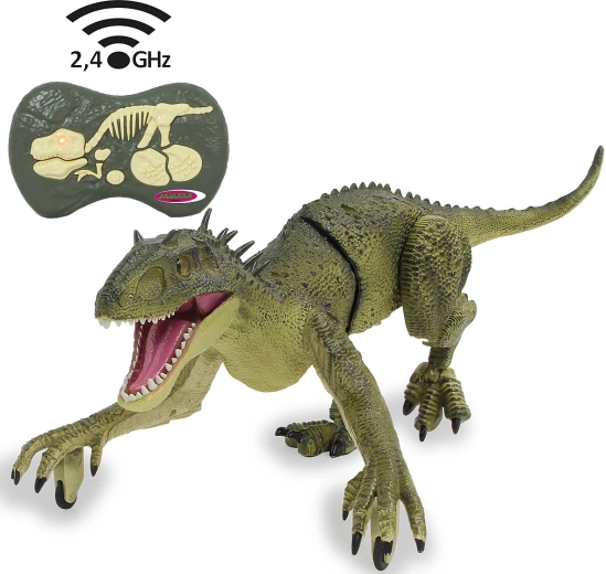 JAMARA kaugjuhitav dinosaurus Exoraptor, roheline